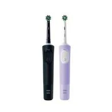 Oral-B Vitality Pro Electric Toothbrush Duo Set Black And Pink