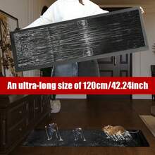 [4pcs Upgraded Ultra-Sticky Mouse Glue Traps] Extra Large Rodent Insect Traps For Home Kitchen Garden Warehouse ,Friendly To Children And Pets,Indoor/Outdoor, No Power Needed - Effective For Mice Rats Bugs Geckos, Insects, For  Warehouses Office Hotel - Black Upgraded Version Of Super Sticky Mouse Glue Trap - View 4