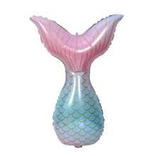 24pcs Mermaid Shell Balloon Set, 40-Inch Extra Large Purple Numeral Foil Balloon, Birthday Party Ocean Shell Theme Party Wedding Mermaid Party Decor - Multicolor - View 12