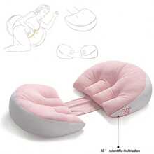 Pregnancy Side Sleeper Support Pillow, Comfortable Belly & Back Support, Ideal Choice For Pregnancy, Sleep Assistance To Relieve Fatigue - Multicolor - View 9