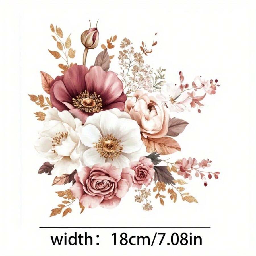 1 件/2 件/4 件时尚可水洗可定制 DIY T 恤、服装和手工艺品 - 彩色 - 查看 1