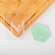 A-Z 26 Letter Cookie DIY Printing Embossing Mold Acrylic Alphabet Capitalize Name Embosser Fondant Stamp Wedding Cake Decor Biscuits Cake Baking Tool Accessories For Birthday Bridal Shower Wedding Party Favor Supplies