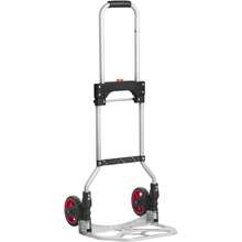 Hand Truck Aluminum Foldable Hand Cart With 6" Wheels 220 Lbs Capacity - 180lbs/Steel - View 8