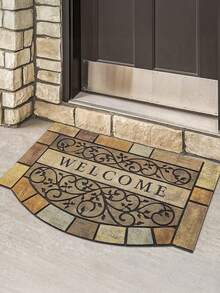 قطعة واحدة من سجادة الباب الترحيبية الفاخرة، سجدة مائية مخصصة حديثة - لتجفيف سريع، سجاد أرضي/زخرفي، بساط، لسجادة باب، وسجاد غرفة المعيشة، وسجادة الحمام، وديكور الغرفة، والديكور المنزلي