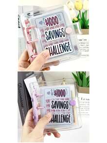 1000 Savings Challenge Binder, 52 Weeks Money Saving Challenge Binder, 2024 Reusable Mini Budget Planner With Cash Envelopes, Reusable Savings Binder, Suitable For Home, Gifts, Vacation And Holidays (Halloween, Christmas) Etc., Bohemian Style - Multicolor - View 23