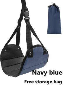 Adjustable Travel Rest Hanging Foot Rest-Airplane Foot Hammock(With Storage Bag), Foot Rest, Airplane Travel Footrest, Flight Leg Hammock Hanger Sling, Portable Travel Accessories Adjustable Height For Plane, Train, Office, Reducing Swelling And Soreness,Travel Essentials School Back To School School Supplies Holiday Camping Holiday Essentials Vacation Mini Summer
