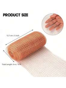 Multipurpose Copper Mesh Wire Shielding Net, Anti-Snail Copper Wire Net, Pest & Rodent Proof Protection Net, Copper Mesh Decor For Garden, Ceiling - Bronze - View 12