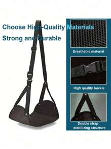 Adjustable Travel Rest Hanging Foot Rest-Airplane Foot Hammock(With Storage Bag), Foot Rest, Airplane Travel Footrest, Flight Leg Hammock Hanger Sling, Portable Travel Accessories Adjustable Height For Plane, Train, Office, Reducing Swelling And Soreness,Travel Essentials School Back To School School Supplies Holiday Camping Holiday Essentials Vacation Mini Summer