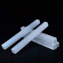 30 件天然亚硒酸盐水晶棒、石膏白石英棒 - 白色 - 查看 7