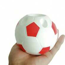 1pc Soccer Shaped Pen Pencil Holder Toothbrush Stand Desktop Organizer Student Git Home Office Decor Storage Tool Supplies Stationery Accessories