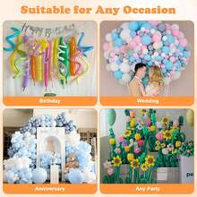 ID IDAODAN Balloon Pump Electric Air Pumps For Long Balloons, Electric Air Balloon Pump, Balloon Inflator For Foil Twisty Animal Balloons In Birthday Party For Decorations - 美規A型插(110-127V) - 查看 6