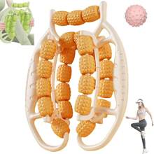 Circular Leg Clamp, Leg Clamp Massager, 23 Wheels Roller Massager For Muscle, Body Roller For Muscles Deep Tissue For Sports Yoga Bodybuilding Equipment