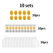 10/20 Sets inspirierendes Kartoffel Geschenk in großer Menge, realistischer süßer Harz Kartoffel mit lustiger Karte in Organzabeutel, positives emotionales Geschenk für Abschluss, Jahresende, Studenten, Lehrer, Krankenschwestern
