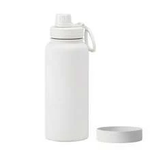 1 pieza Botella de agua aislada de acero inoxidable de 21 onzas, perfecta para deportes y actividades al aire libre, regalos navideños y de Halloween - 21 oz (600 ml) - Ver 13