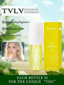 1PC-90ml Digital Fragrance Spray, Hair Fragrance, TVLV Fragrance Spray, 90ML Alcohol-Free Fragrance Spray For Hair And Body, Long-Lasting Fragrance Spray From Brazil
