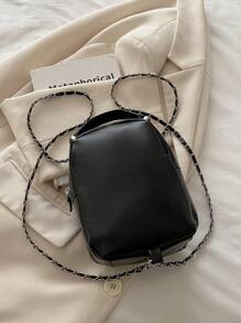 Mini Crossbody Bag, Fashionable Handheld Small Backpack, Rhombus Chain Versatile Everyday Shoulder Bag