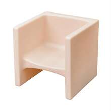 Children's Factory 3-In-1 Cube Chair For Kids, Flexible Seating Classroom Furniture, 1-Pack, Sand - Yellow - View 8