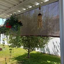 1 件遮阳布，90% 棕色遮阳网，适用于花园露台、植物遮阳帆、温室、户外凉亭、草坪的遮阳网，易于安装