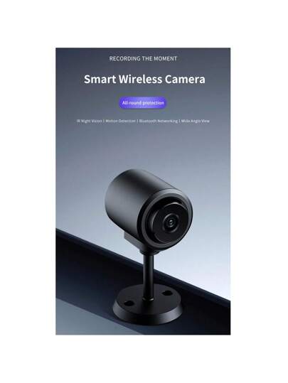 Mini Security Camera, 1080P WiFi Camera (2.4G Only) Indoor Outdoor Night Vision, Motion Detection, Cloud SD Storage, APP Remote Control, Home Baby Pet Surveillance view 10