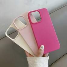 3 piezas Estuches de teléfono protectores sólidos mate de grano de litchi compatibles con Apple 16PROMAX/15PLUS/15PRO/15/14PROMAX/14PLUS/14PRO/14/13PROMAX/13PRO/13/12PROMAX/12PRO/12 11PROMAX/11PRO/11/XSMAX/XR/XS/7/8PLUS a prueba de agua, a prueba de golpes y resistentes a arañazos