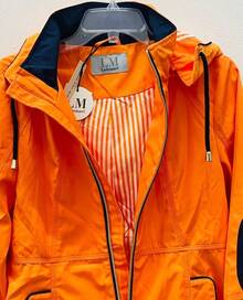 Chaqueta impermeable - Naranja - Ver 2