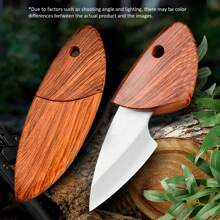 1 Versatile Compact Pocket Knife: Lightweight, Ambidextrous Stainless Steel Mini Cutter For Precise Everyday Use, Suitable For Outdoor Camping, Hiking, Picnics, And Various Activities.