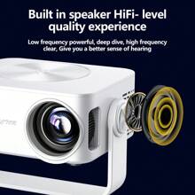 M60 Mini Projector, Home Office LED Portable Projector