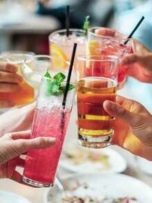 100pcs/200pcs S Black Plastic Disposable Coffee/Drink Straws, Suitable For Milk Tea, Soy Milk, Juice, Coffee, Cocktails, Smoothies, Milkshakes And Cold Drinks,For Hawaiian Parties, Weddings, Birthdays, Pools, Summer, Beaches, Home Use - Multicolor - View 5