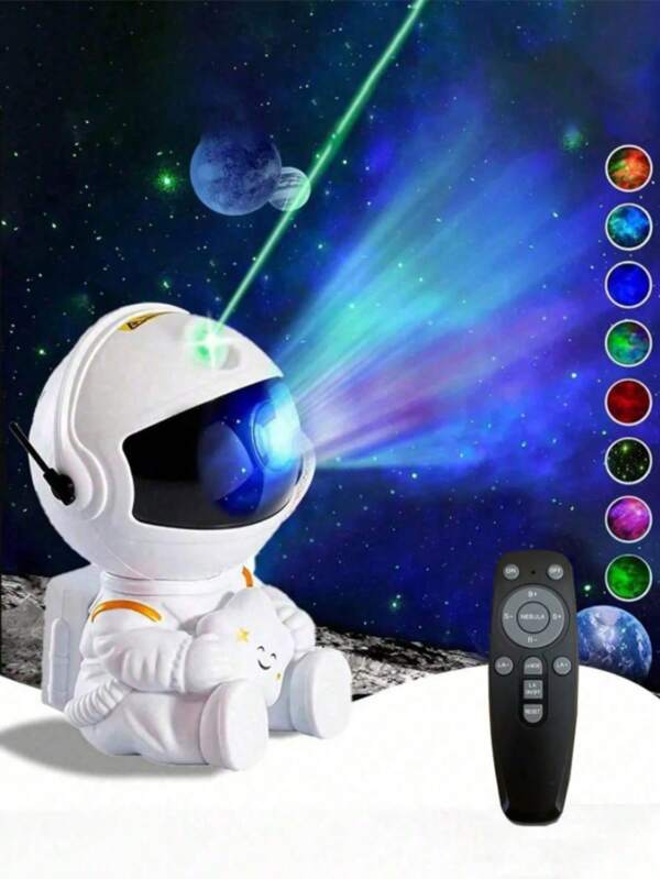 Macchiatto Astronaut Projector, Star Sky Projector With 8 Modes Nebula, Galaxy Projector With Remote Control, 360° Rotation Night Light Projector For Children And Adults