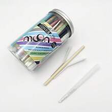200/100/50+1-Pack Rainbow Rolling Papers , Natural Pre Rolled Rolling Paper, KingSize Rolled Paper 110mm, Tips & Packing Tubes Included - Cigarette Rolling Papers Smoking Accessories - Multicolor - View 18