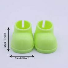 1 件（仅鞋子）ub 娃娃鞋，适合 17bub 娃娃，适合第 1、2 和第 3 代 LABUB 娃娃。精致的多功能娃娃鞋（不含娃娃）