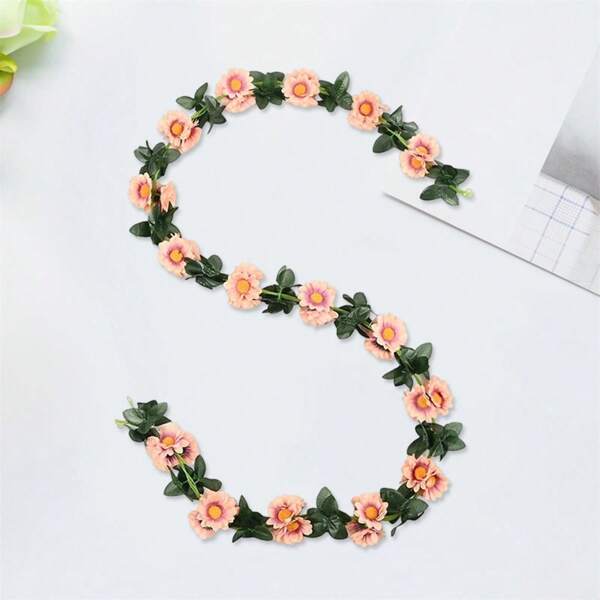 Artificial Sunflower Bouquet 10 Head Fake Floral With Stem For Vase Wedding Decorations Hangding Flowers Garland