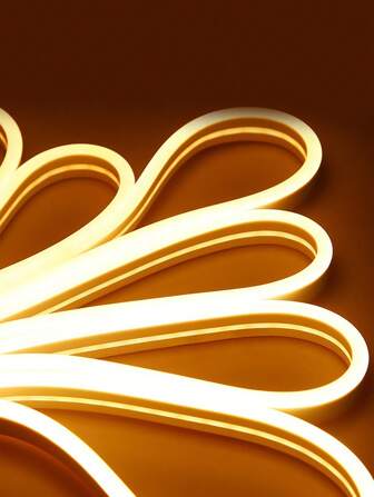 Warm White LED Light Strip Set, LED Strip Kit, LED Lighting Strip Package, LED Lights For TV Backlight, Mirror, Indoor Decor, Lighting, Outdoor Decor, Cabinet, Cozy Ambiance