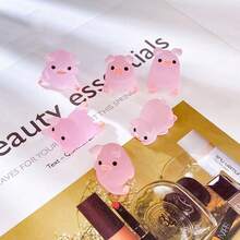 5/10/20/30/36 قطعة من تماثيل التي تضيء في الظلام، سحر قلادات الراتنج الصغيرة على شكل ، خرز سحري صغير حيوان جميل، ديكور زخرفة حديقة صغيرة مناسبة لحفلات والأعياد والهدايا حقيبة الملء