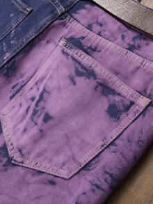 Stacking, Holes, Whiskers, Patches  Avant-Garde - Hip-Hop Streetwear    All    Skinny    Pocket  Ripped - Màu tím - Xem 6