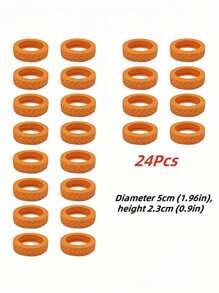 8/24pcs Luggage Caster Wheels Cover, Office Chair Wheelchair Caster Wheel Protector, Portable Suitcase Roller Guard, Colorful Silicone Luggage Caster Wheel Cap, Luggage Swivel Wheel Cover, Noise Reduction Wheel Cover, Office Chair, Travel Accessories, Carry-On Luggage Caster Wheel Cover, Fits Most Wheel Luggage Sets