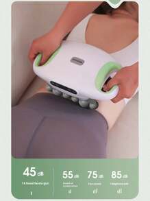 18 Head Massage Gun Deep Tissue With 9 Levels & 9 Modes, Professional Handheld Massage Gun, Electric Massager Tool For Legs, Arms, Waist, Back, Buttocks - Full Body Muscle Pain Relief, Ideal Gifts For Women, Men, Mom, And Dad