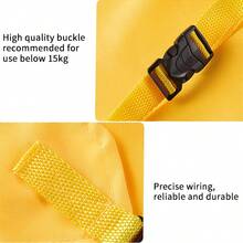 通用婴儿高脚椅绑带、便携式婴儿喂食辅助带、儿童安全座椅绑带 - 黃色 - 查看 7