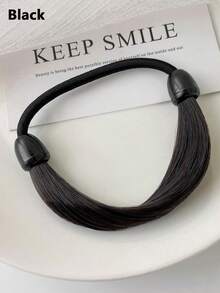 3/1件装弹力发圈，人造假发片和编织发饰，高弹力女士假发，发绳，橡皮筋，红色发圈，简约丝滑隐形发圈，网状，马尾隐形发圈，纯色弹力发带，适合日常使用，适合14岁以上人群，发饰发带 - 彩色 - 查看 7