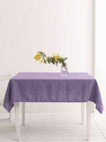 1 Stück minimalistisch frische, mehrfarbige, krauselstrukturierte Tischdecke, maschinenwaschbar für Restaurant, Küche, Picknick, Party, quadratische Tischdekorationen