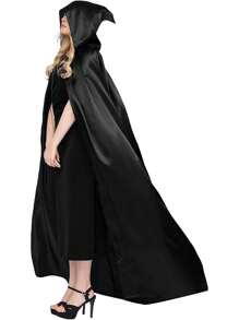 2pcs Invisibility Cloak Costume Cosplay Invisibility Man Adult Tight-Fitting Clothes Stage Performance Costumes Paired With Long Capes And Cloaks, Festival Costume Props