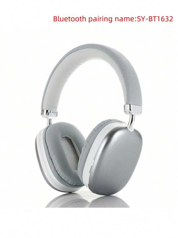 Kabellose Over-Ear Bluetooth-Kopfhörer mit Mikrofon, faltbar & tragbar, HiFi Stereo Sound Headset mit Memory-Schaum Ohrpolstern, 400mAh