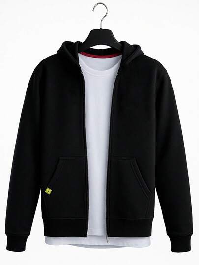 Blusa Moletom Infantil/Juvenil Unissex com Forro Felpudo e Capuz Forrado – Tamanhos 10 ao 16