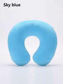 1 件旅行枕颈枕飞机枕旅行汽车家庭办公室旅行颈部飞行枕按扣带柔软套，U 型颈枕便携式学生成人枕垫，在学习或乘车、办公室或其他旅行时支撑颈部并保护颈椎旅行必需品旅行配件假期暑假返校包学校配件学校用品 - 彩色 - 查看 7