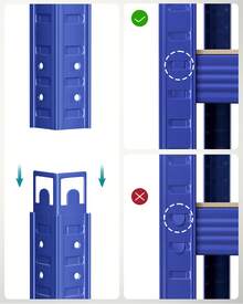 Storage Rack - Blue - View 2