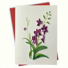 1pc Greeting Card, Wishing You All The Best, Happiness And Joy,School Supplies,Back To School