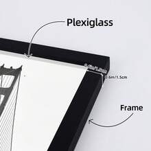 Tomnk 12 Pack 4x6/5x7/8x10 Picture Frame With Glass - Black Picture Frame - Wide Photo Frames Made Of Engineered Wood For Vertical Or Horizontal Wall Display - Black, For Home Decor, Wall Decor, Party Decor