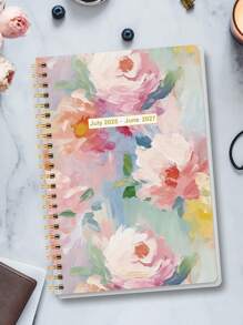2025 Undated Weekly Planner, Weekly To Do List Notebook With Goal & Habit Tracker Organizer, PINK, A5 Weekly Planner Notebook With Spiral Binding Back To School, School Supplies