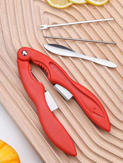 Crab Tongs And Tools Multifunctional Crab Leg Pliers Efficient Lobster Tongs Sturdy Seafood Tongs And Tools Portable Lobster Tongs And Pincers Set, Shellfish Crab Tongs, Crab Claw Tongs, Stainless Steel Seafood Tongs And Forks, Tongs Set