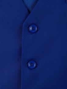 Chaleco formal de hombre de color liso para negocios, fiesta, boda, tallas desde XS hasta 3XL
